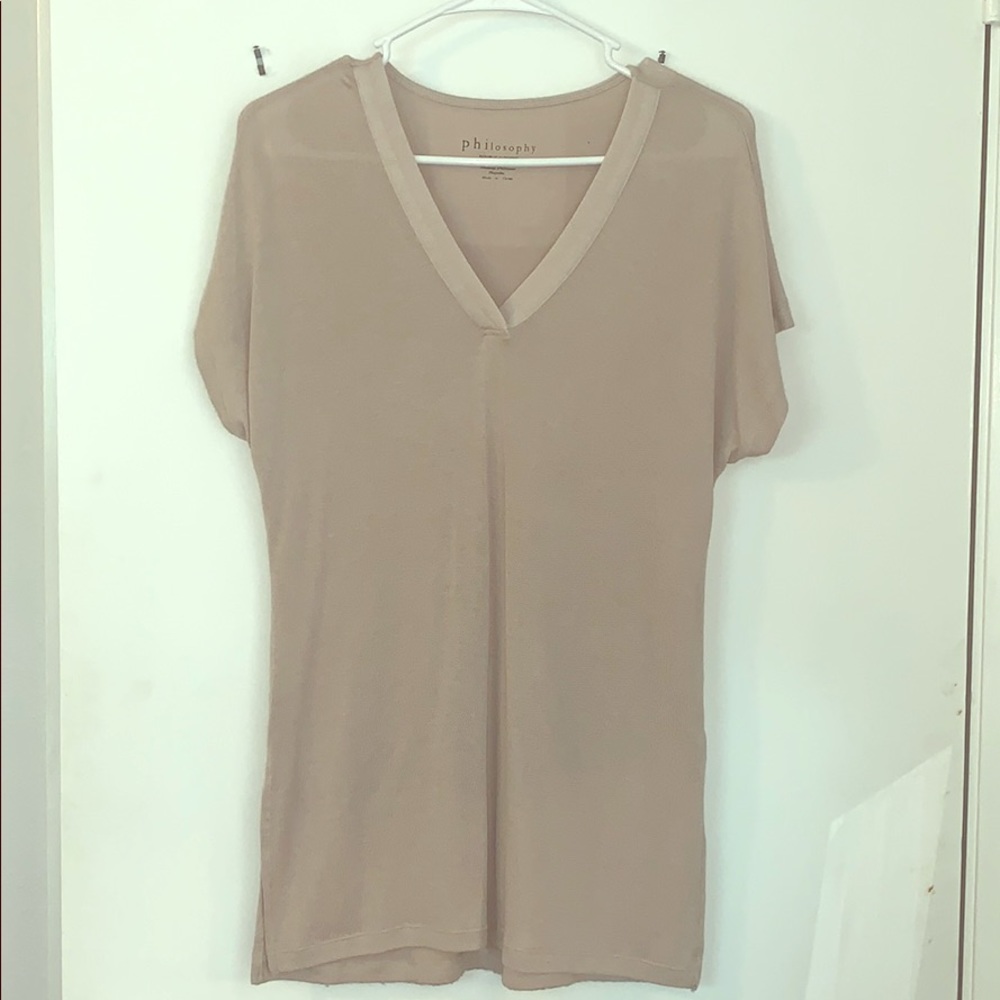 Oversized philosophy shirt